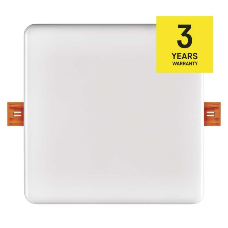 LED panel VIXXO 155×155, štvorcový vstavaný biely,13,5W neut.b.,IP65 8