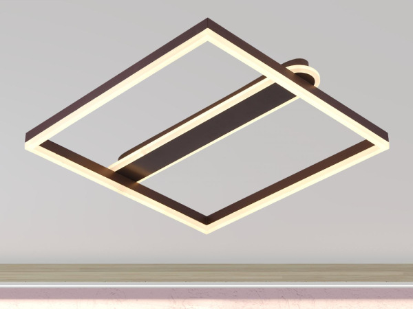 LED stropné svietidlo s diaľkovým ovládačom 60W - J3361/BR 2