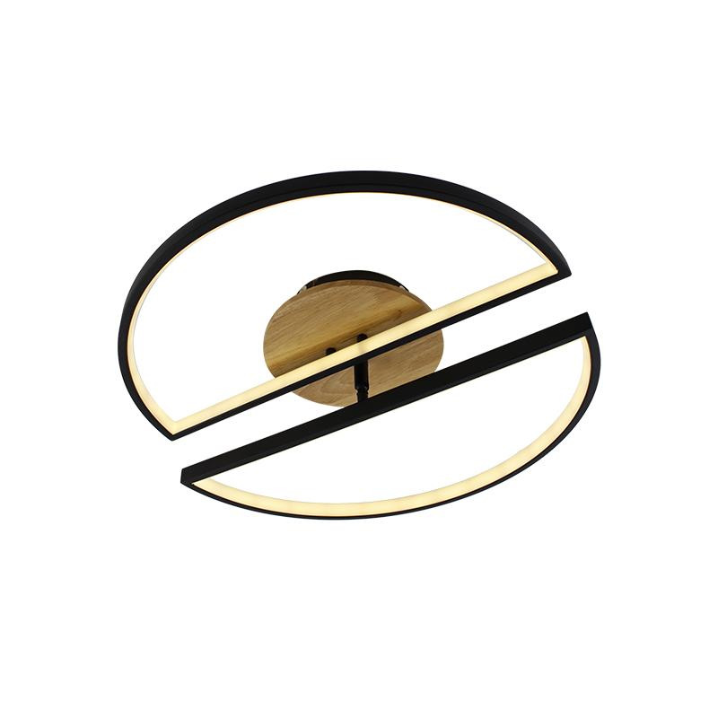 LED stropné svietidlo s diaľkovým ovládačom 75W - TA1303/BW 12