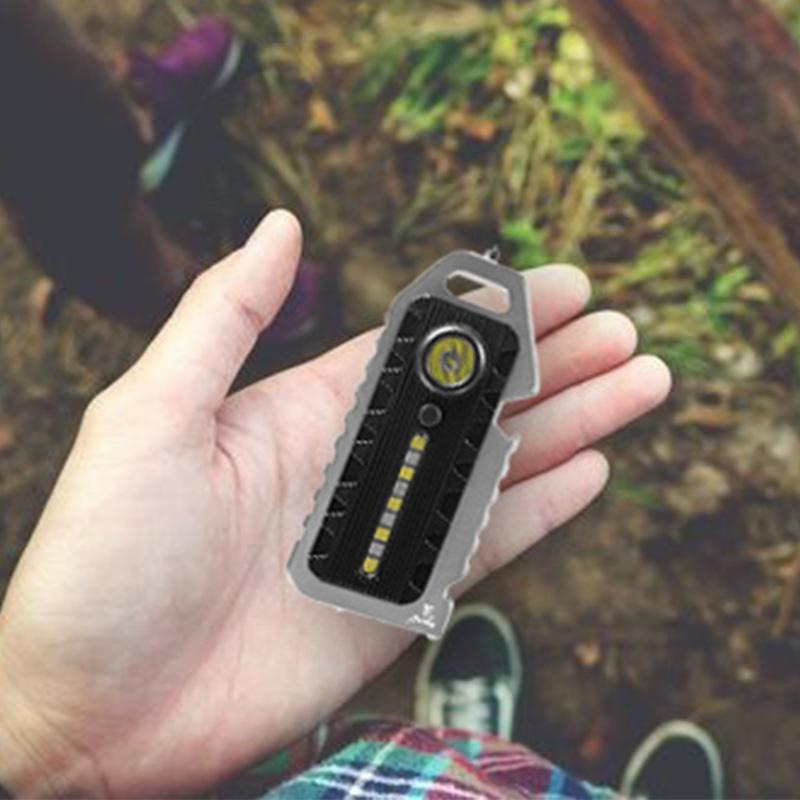 LED multifunkčná nabíjacia baterka - FL07R 2