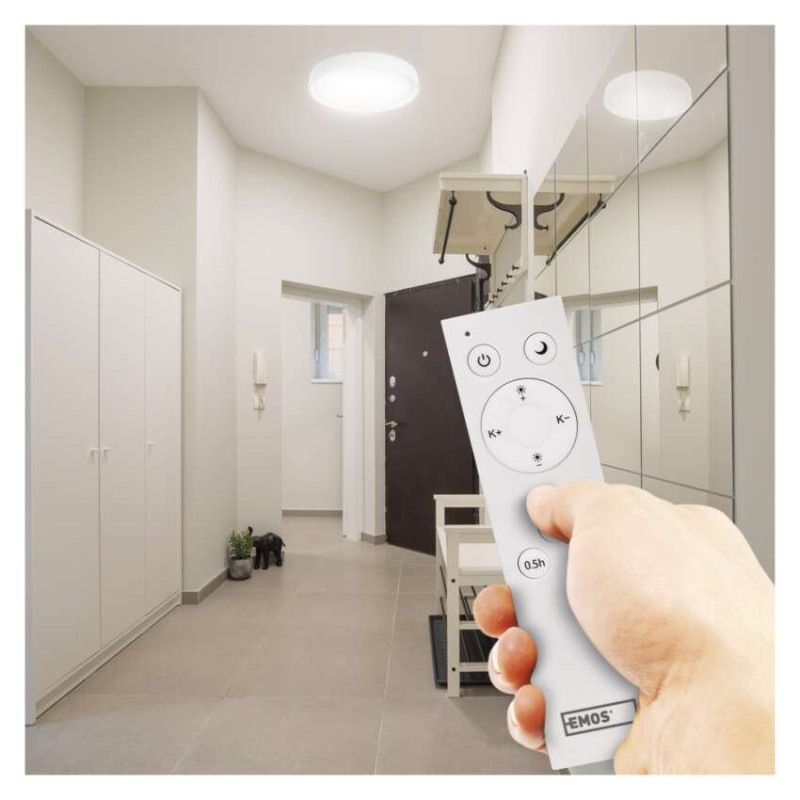 LED prisadené svietidlo ILVI, kruhové 45W, stmiev.so zmenou CCT 4