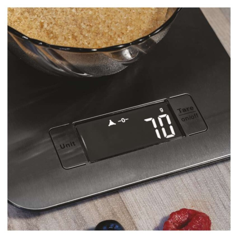 Digitálna kuchynská váha EV012, strieborná 4