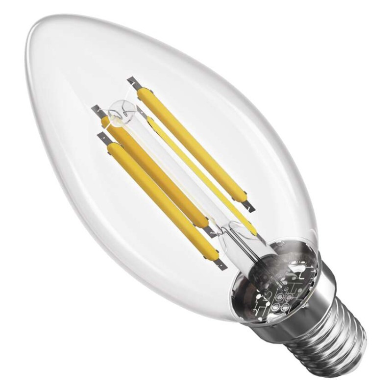 LED žiarovka Filament sviečka / E14 / 5,9 W (60 W) / 806 lm / Teplá biela 7