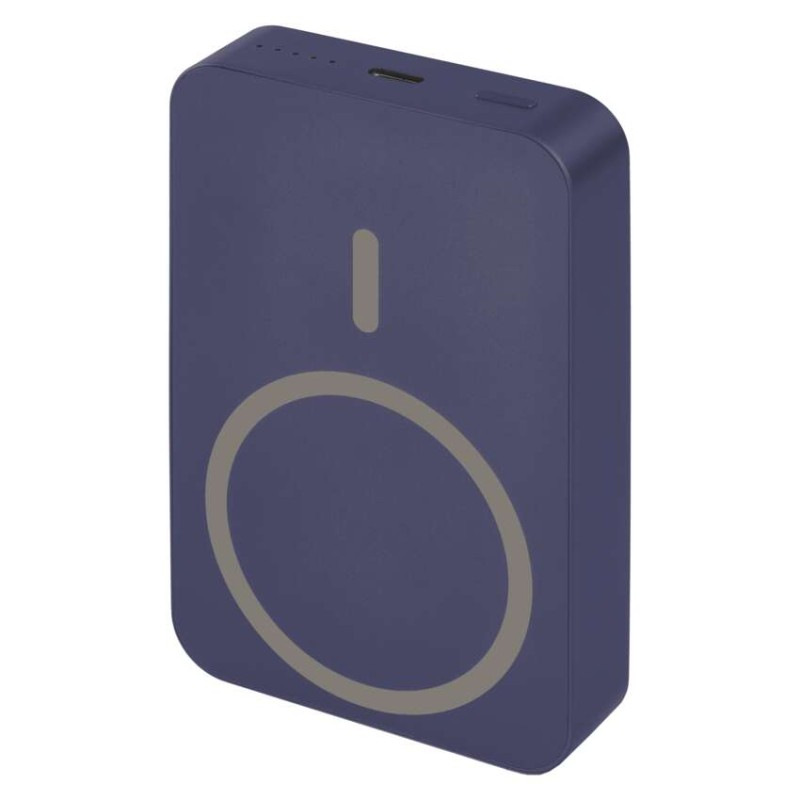 Power bank EMOS WI 1046, 10 000 mAh, 20 W+Wireless, modrá