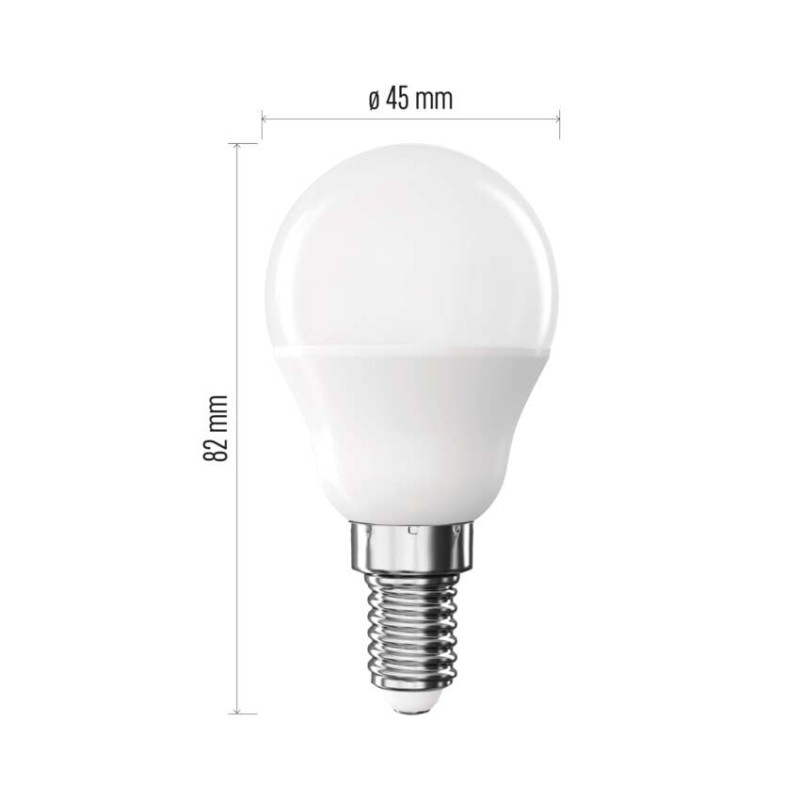 LED žiarovka CLS Mini Globe / E14 / 2,2 W (25 W) / 250 lm / teplá biela