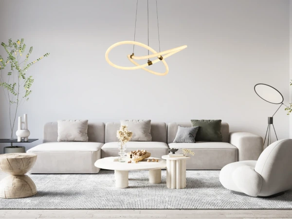 LED visiace svietidlo + diaľkový ovládač 30W - J4363/G 12