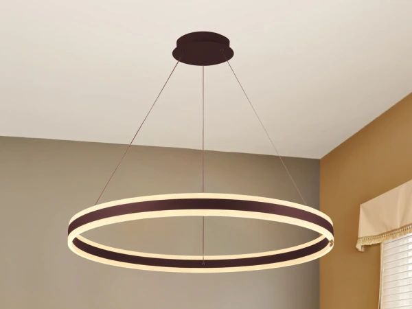 LED závesné svietidlo na lanku + diaľkový ovládač 110W - J4316/BR 6