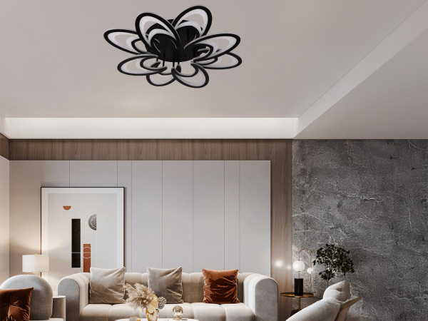 LED stropná lampa + diaľkový ovládač 125W - J3331/B 7