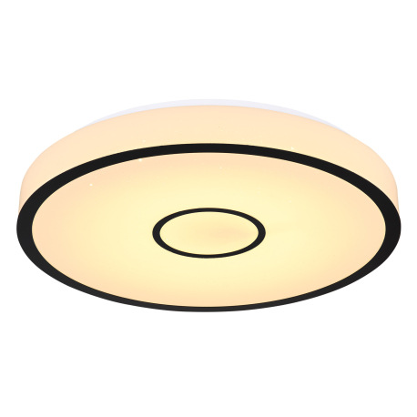 Stropné svietidlo,kov biely,plast opál/čierny,kompatibilné s Google Assistant a Alexa,časovač,pamäť, 19