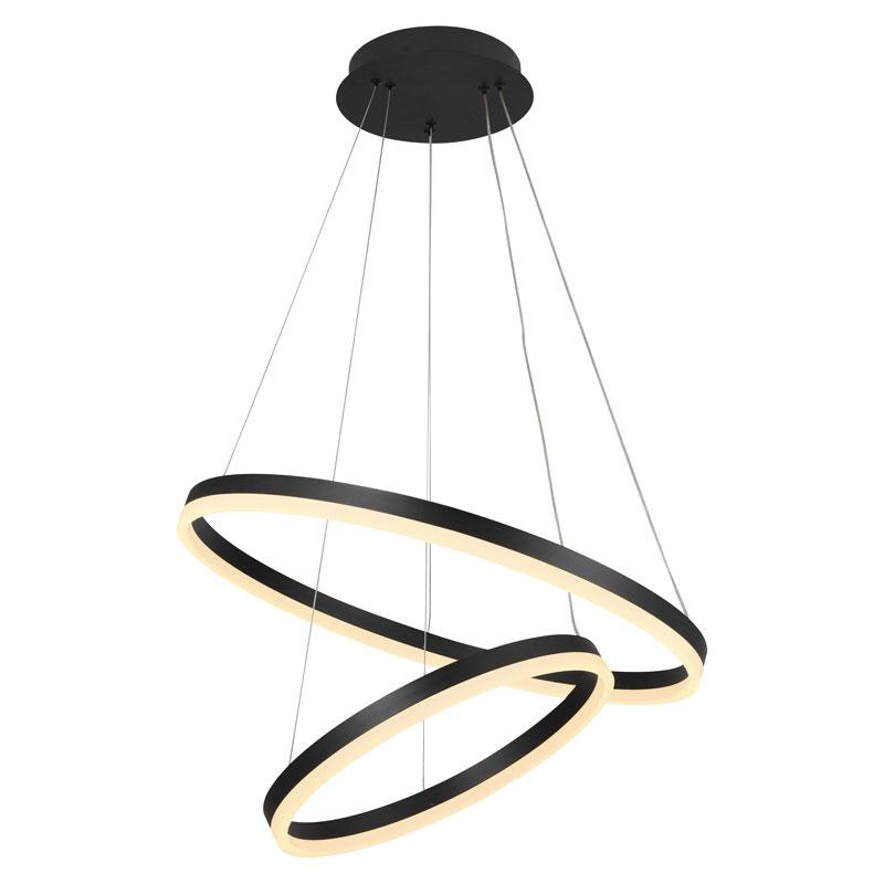 LED závesná lampa na lanku + diaľkový ovládač 70W - J4310/B 6