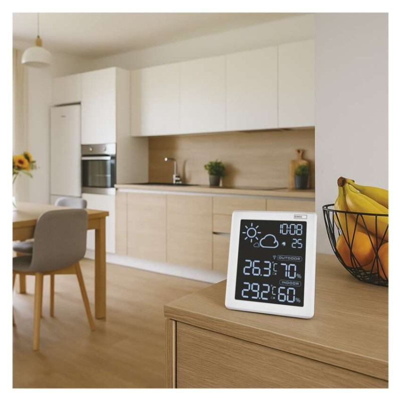 Domáca bezdrôtová meteostanica E8647W 6