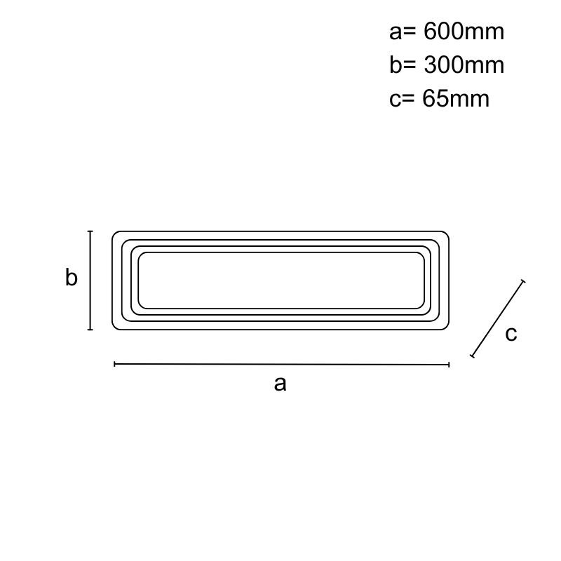 LED stropná lampa s diaľkovým ovládačom 85W - J1345/B 6