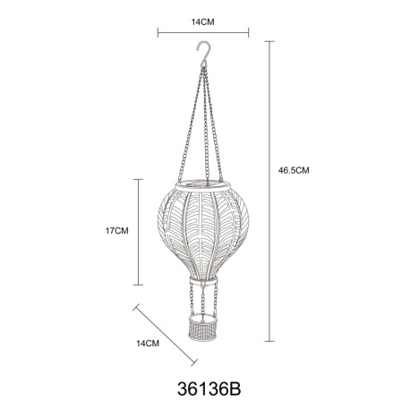 Solárne svietidlo, kov čierny, zlatá patina, farebný plast, vypínač, efekt ohňa, batéria AAA 300mAh 12