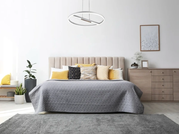 LED závesné svietidlo s diaľkovým ovládačom 75W - J7307/W 9