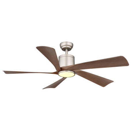 Stropný ventilátor, kov tmavosivý/svetlosivý, plast biely/imitácia dreva, stmievateľný, niekoľko úro 10