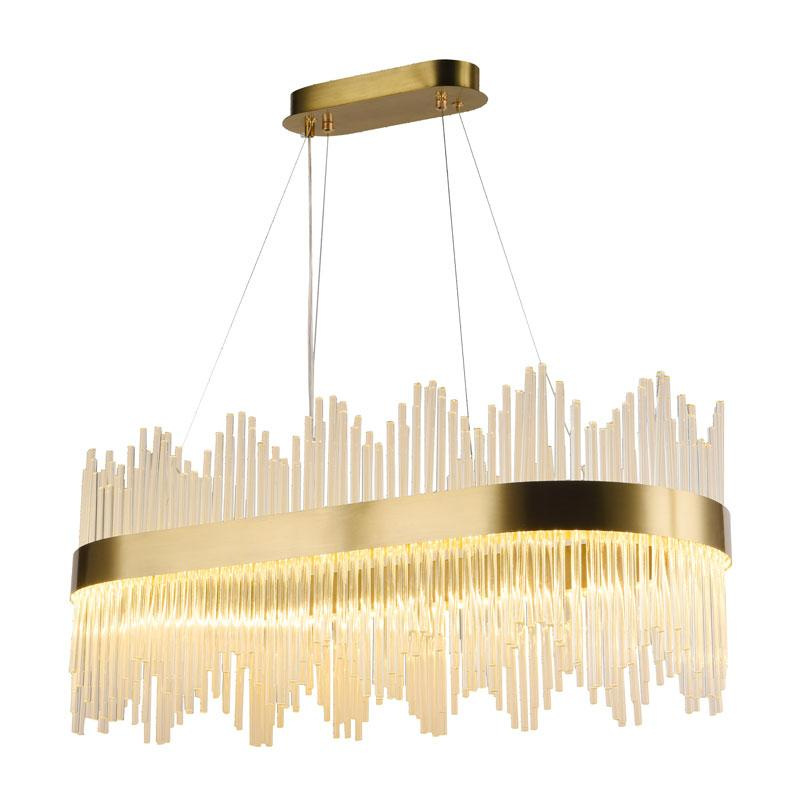 LED krištáľové svietidlo + diaľkový ovládač 90W - J6316/C 5