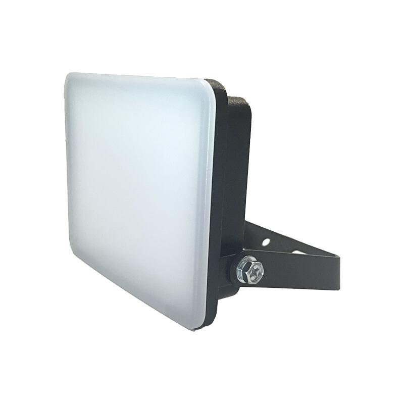 Vonkajší čierny LED reflektor 10W / 4000K - LF7021 10