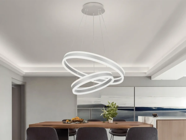 LED visiaca lampa + diaľkový ovládač 135W - J4317/S 5