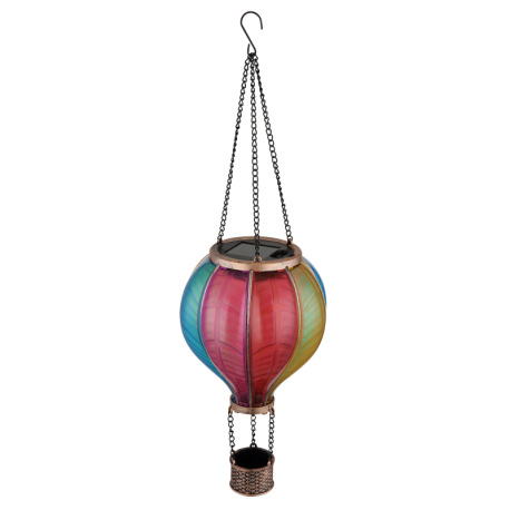 Solárne svietidlo, kov čierny, zlatá patina, farebný plast, vypínač, efekt ohňa, batéria AAA 300mAh 4