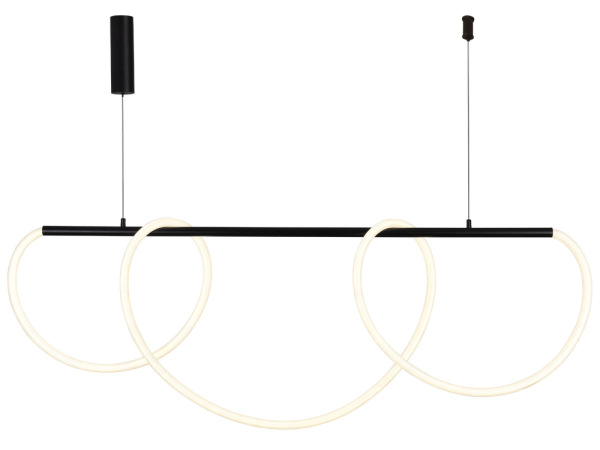 LED závesné svietidlo + diaľkový ovládač 105W - J4396/B 7