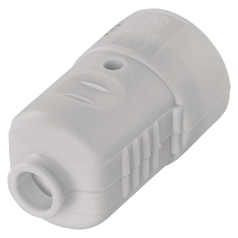 Zásuvka pre predlžovací kábel, biela 6