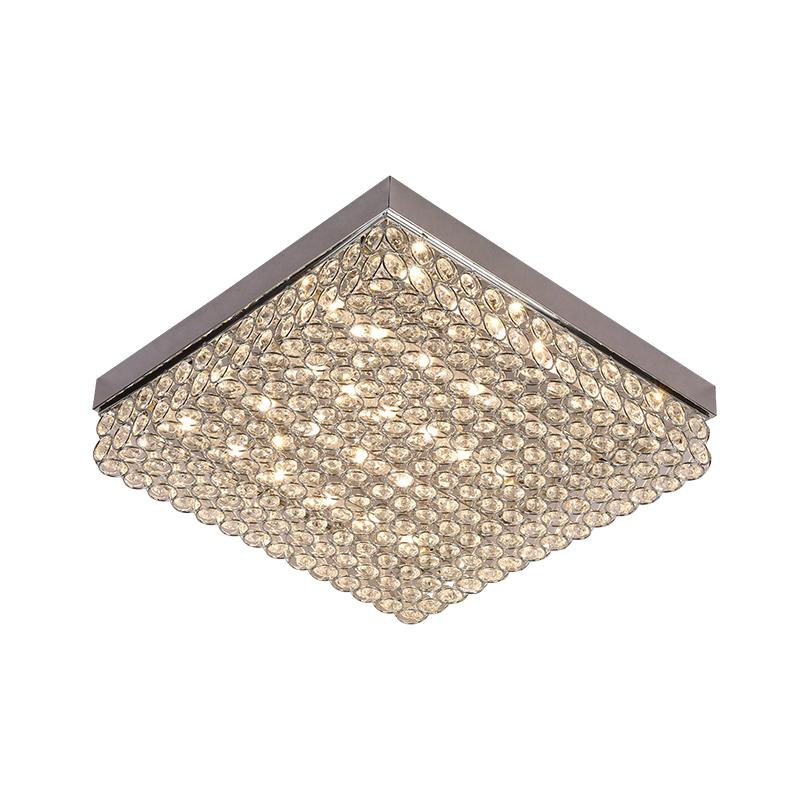 LED stropné luxusné svietidlo s diaľkovým ovládačom 55W - J2305/CH 3