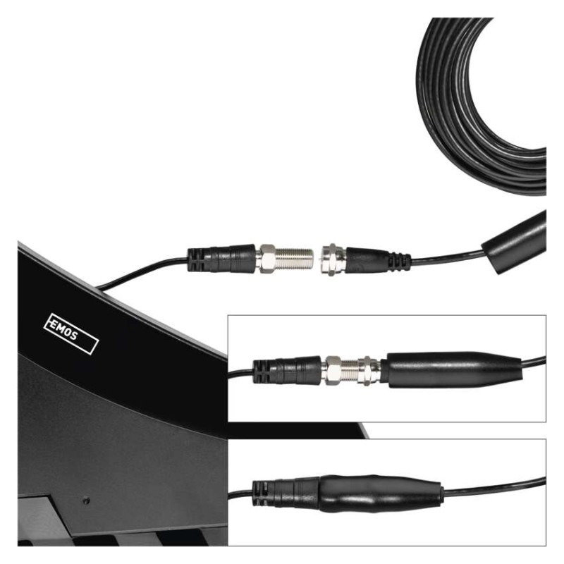 Anténa univerzálna VILLAGE DIO-V750, DVB-T2, filter LTE/4G/5G 9