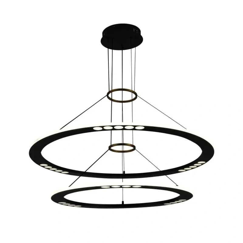 LED závesné svietidlo na lanku + diaľkový ovládač 90W - J7302/B 2