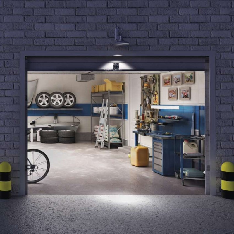 Vypínač nástenný schodiskový č. 1,6 IP54, 1 tlačidlo 5