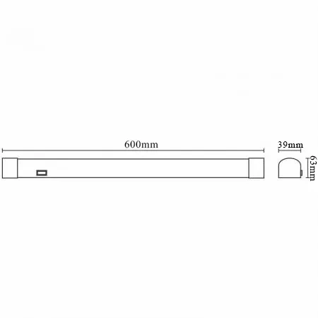 LED podlinkové svietidlo 15W / IP44 LB02 / 600 / SMD / 4000K - LNL7321/WH 6