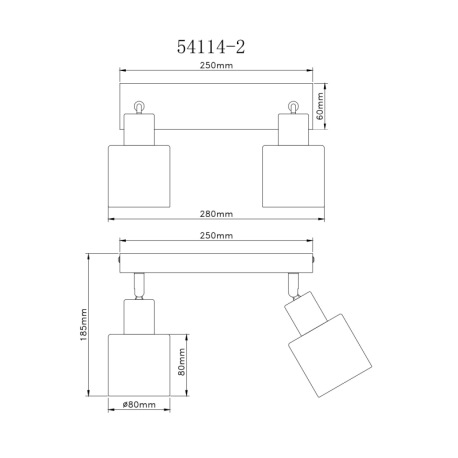 Nástenné svietidlo, kov, piesková matná, kov chrómovaný, sklo biele, DxŠxV: 280x80x185mm, bez žiarov 7