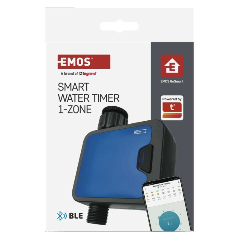 Časovač zavlažovania GoSmart, Bluetooth 5.0, 1 výstup 9