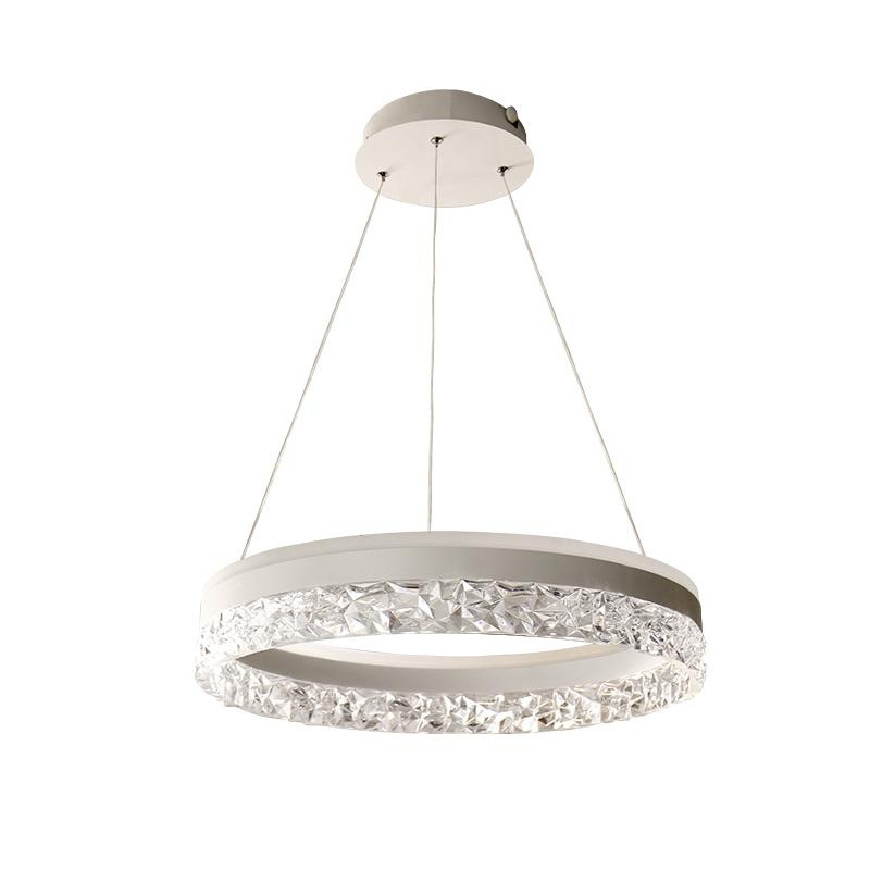 LED luxusné závesné krištáľové svietidlo s diaľkovým ovládačom 80W - TA2301/W 10