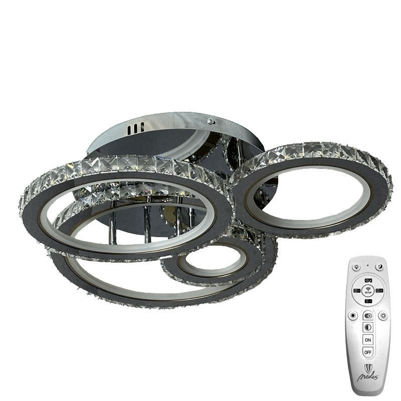 LED stropný luster + diaľkový ovládač 120W - J3338/CH 9