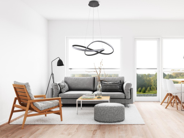 LED závesné svietidlo + diaľkový ovládač 70W - J4303/S 5