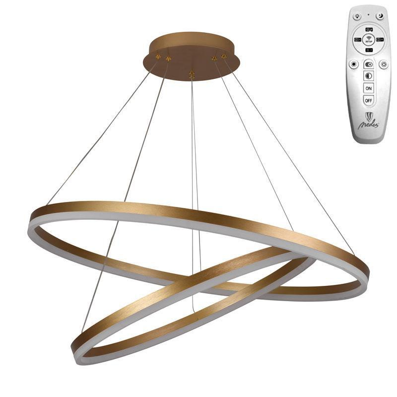 LED visiace svietidlo + diaľkový ovládač 100W - J4311/G 8