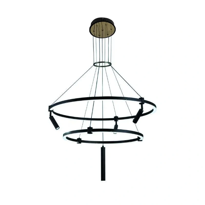 LED závesné svietidlo na lanku + diaľkový ovládač 140W - J7304/B 8