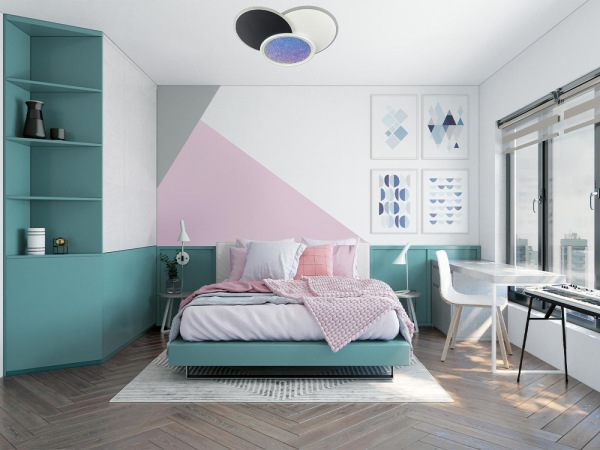 LED stropné svietidlo s diaľkovým ovládačom 80W - TA1308/WB 15