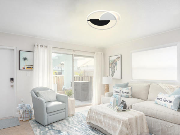 LED stropné svietidlo s diaľkovým ovládačom 70W - TA1315/WB 9