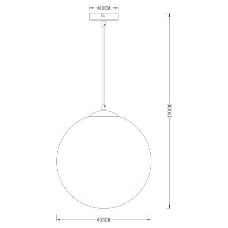 Závesné svietidlo, kov zlatý, sklo priehľadné zlaté, Ø330, V:1200, bez žiarovky 1xE27, max. 40W 230V 13