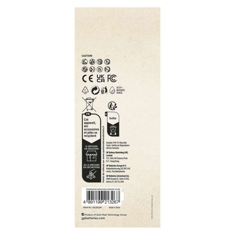 GP nabíjačka batérií B441 + Speed Dock + 4 x AA 2100 mAh 5