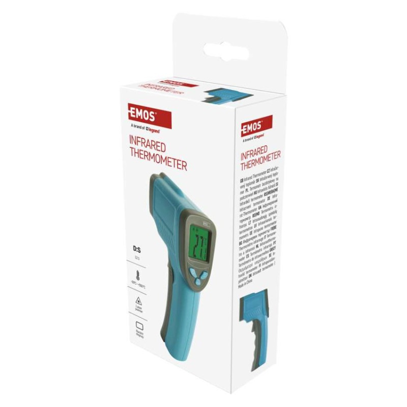 Infračervený digitálny teplomer, bezkontaktný 7