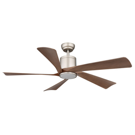 Stropný ventilátor, kov tmavosivý/svetlosivý, plast biely/imitácia dreva, stmievateľný, niekoľko úro 2