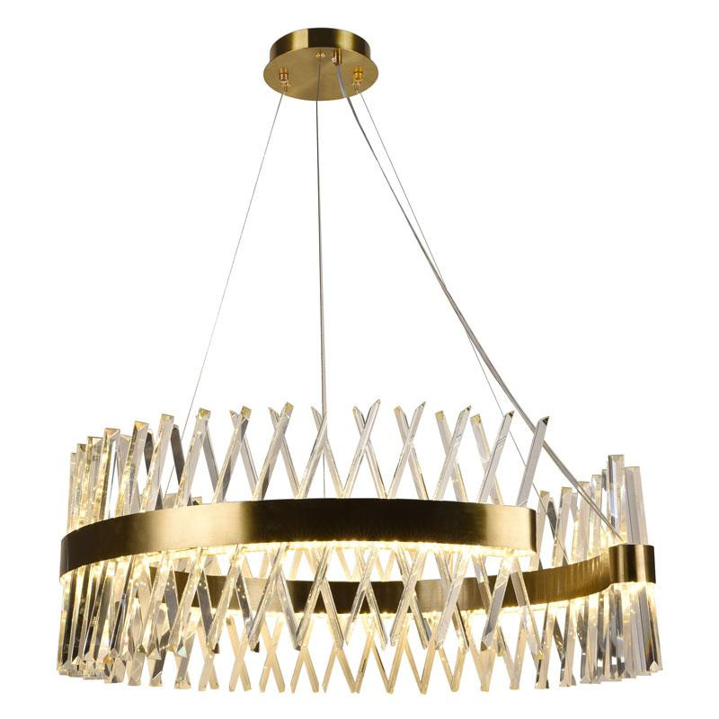 LED krištáľový luster + diaľkový ovládač 175W - J6305/C 2