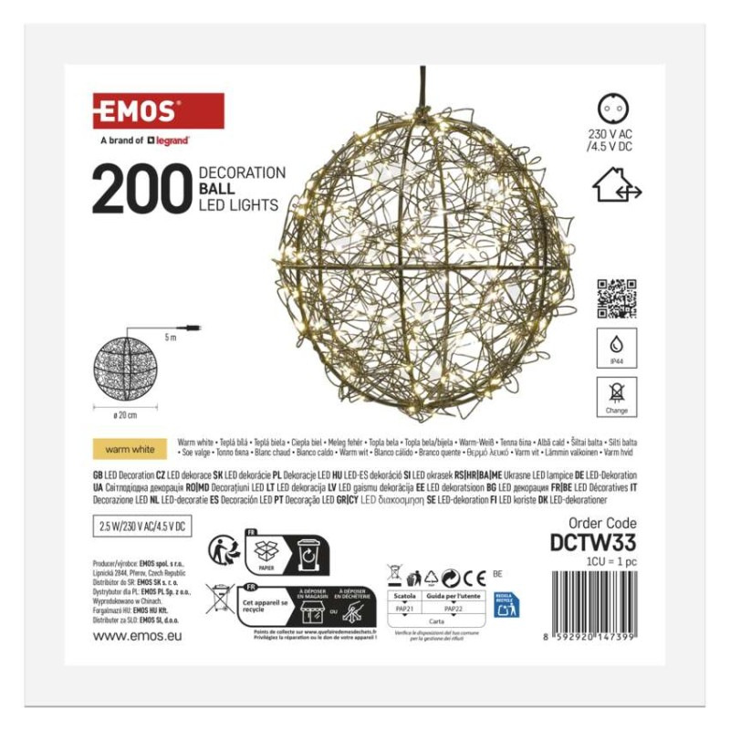 KOVOVA GULA DCTW33 WW IP44 8