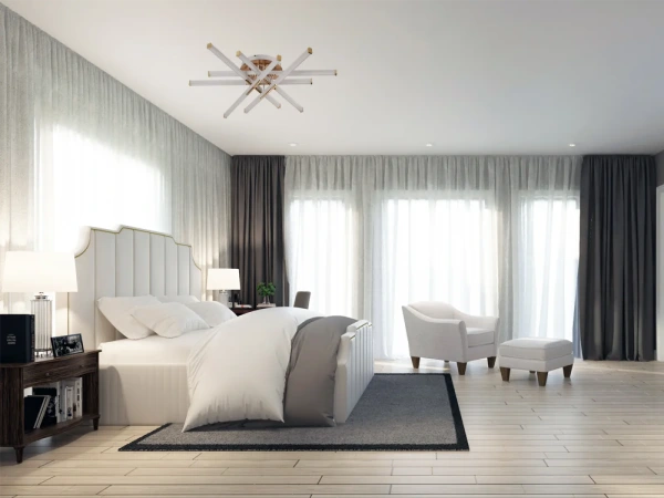 LED stropné svietidlo s diaľkovým ovládačom 90W - J7312/W 5