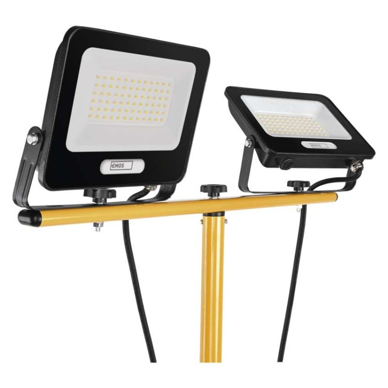 LED reflektor GLARO, 2×50W + trojnožka, neutrálna biela 14