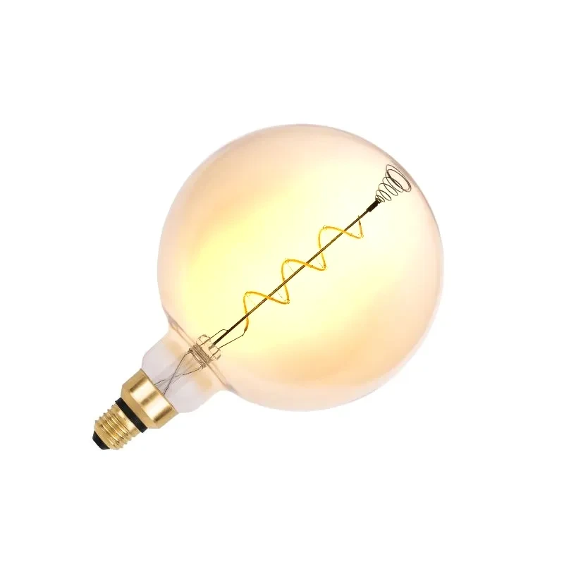 LED dekoratívna žiarovka / filament SPIRAL 4W VINTAGE - G200 / E27 / 2000K - ZSF115 5
