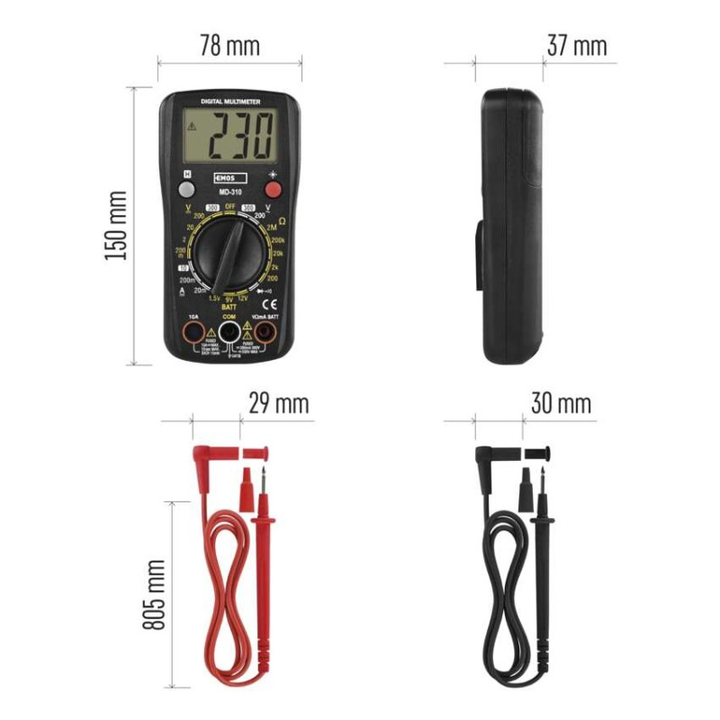 Multimeter MD-310 11