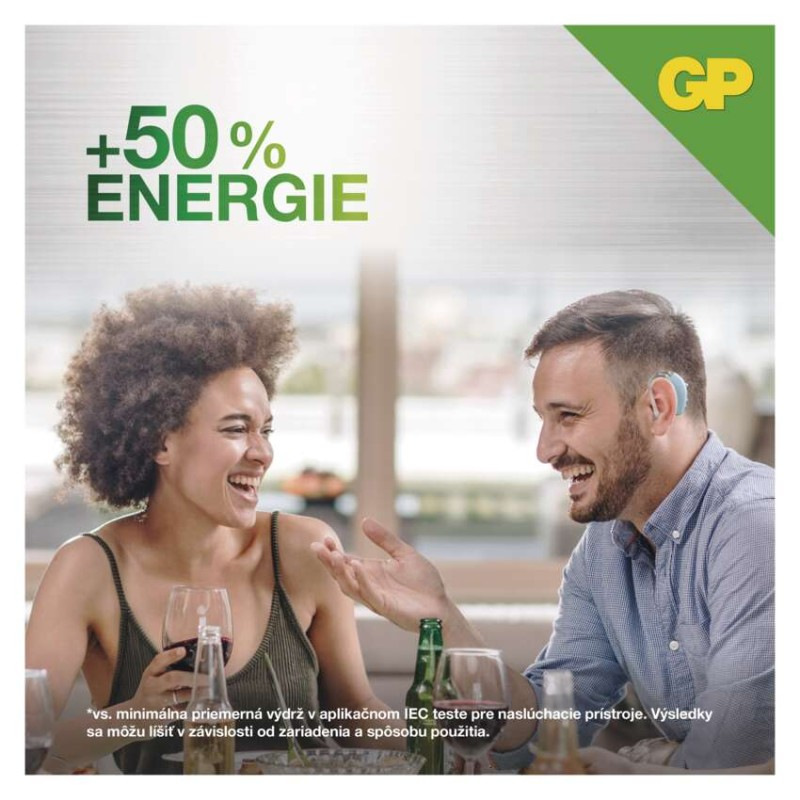 Batéria do načúvacích zariadení GP ZA13 (PR48), 6 ks 4